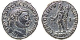 Roman Empire – DIOCLETIANUS AE Follis 284-305 Antioch