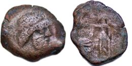 KINGDOM of CHARACENE. Attambelos I. 48/7-24 BC. Æ unit