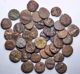 Group lot of 43 AE Elymais coins