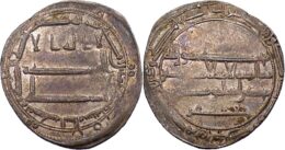 ABBASID: al-Rashid, 786-809, AR dirham , Madinat al-salam (Bghdad), AH184