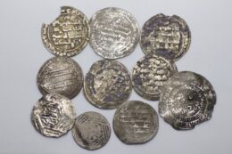 Group lot of 10 AR Islamic Drachms, various types and mints