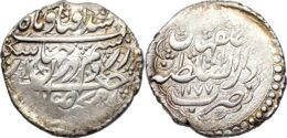 ZAND: Karim Khan, 1753-1779, AR Abbasi, Isfahan, AH1177