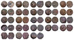 Group lot of 23 Seleucid AE coins