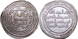 UMAYYAD: al-Walid I, 705-715, AR dirham, Mahayy, AH93