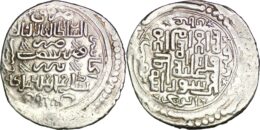 Ilkhans, Abu Sa’id, AH 716-736 (AD 1316-1335). AR 2 dirhams, Tabriz mint. Dated 34 khani (AH 735/6)