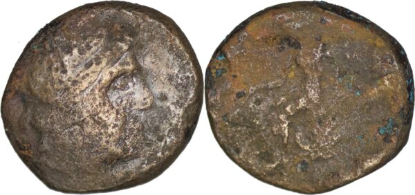 SELEUKID KINGS, Antiochos III. 222-187 BC. AE. Seleucia on the Tigris . RARE
