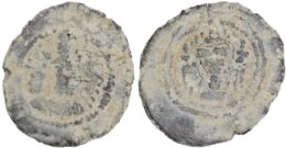 Sasanian Empire. Shapur II (AD 309-379). Lead Pashiz