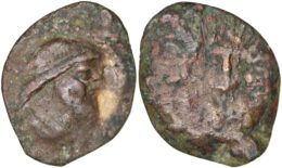 PARTHIAN EMPIRE. Mithradates II (121-99), AE Chalkon, c. 119-99 BC