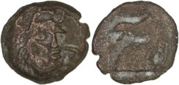 SELEUKID. Antiochos III. 222-187 BC. AE Unit. Ekbatana mint. RARE