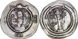 Sasanian Empire, Kavad I (Kavadh) (484-531). AR Drachm. MY (Meshan) mint, Year 33
