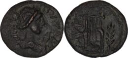 Aeolis, Myrina. Pseudo-autonomous issue, 2nd century AD. Æ - Polida, strategos