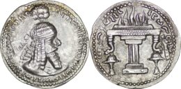 Sasanian Empire. Ardashir I (223/4-240). AR Drachm. Mint B (Hamadan). Ex John C. Huntington Collection.