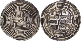 Umayyad: Temp al-Walid I (AH 86-96 / AD 705-715). AR Dirham. Wasit, AH 93.