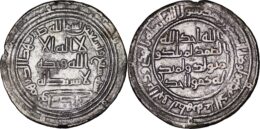 Umayyad: Temp Sulayman (AH 96-99 / AD 715-717). AR Dirham. Wasit, AH 97.