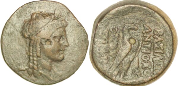 Seleukid Kingdom, Antiochos IV Epiphanes (175-164 BC) AE. Egyptianizing series, Antioch-on-the-Orontes