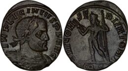 Roman Imperial, Licinius I (AD 308-324). Æ Follis. Aquileia mint