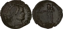Roman Imperial, Licinius I (AD 308-324). Æ Follis. Aquileia mint