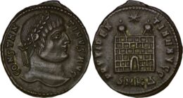 Constantine I (307/310-337). Æ Follis. Cyzicus mint