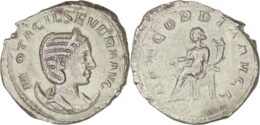 Roman Empire. Otacilia Severa (Augusta, 244-249). AR Antoninianus. Rome, AD 247