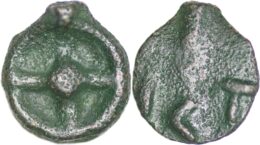 Moesia. Istros. Late 5th century BC. Cast Æ