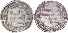 Umayyad. Hisham (724-743). AR Dirham. Wasit AH 123