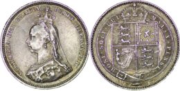 United Kingdom. Victoria (1837-1901). Silver Shilling. 1888