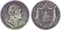 United Kingdom. William IV (1830-1837). Silver 1/2 Crown 1834
