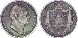 United Kingdom. William IV (1830-1837). Silver 1/2 Crown 1834