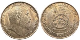 United Kingdom. Edward VII (1901-1910). Silver Shilling. 1902