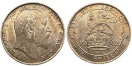 United Kingdom. Edward VII (1901-1910). Silver Shilling. 1902