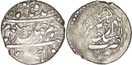 Zand. Karim Khan (1753-1779). AR 2 Abbasi. Tabriz. AH 1183