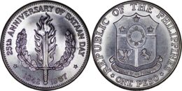 Philippines . AR 1 Peso. 1967