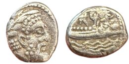 Phoenicia. Arados. Uncertain King (Circa 380-351/0 BC). AR 1/3 Stater.