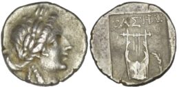 Lycia. Phaselis (Circa 167-100 BC). AR Drachm