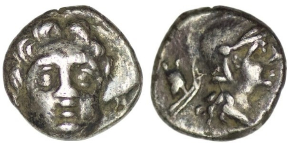 Pisidia. Selge. (Circa 350-300 BC). AR Obol