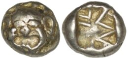 Mysia. Parion (Circa 450 BC). AR Drachm