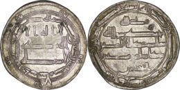 Abbasid. al-Amin (809-813). AR Dirham. Madinat al-Salam. AH 195