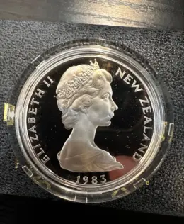 New Zealand. 1 Dollar 1983. .925 silver 27g