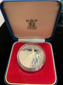 1977 Silver 25 Pence. .925 silver 28.28g