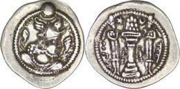 Sasanian Empire. Peroz I (459-484). AR Drachm. Susa mint