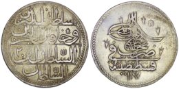 Ottoman Empire. Abdul Hamid I (1774-1789). AR Kurush. AH 1187// Year 2