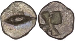 Mysia. Kyzikos. (660-550 BC). AR Hemiobol