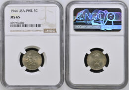 US-Philippines. 5 Cents. 1944