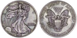 USA. American Silver Eagle Dollar. 2003