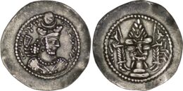 Sasanian Empire. Bahram V Gur (Varhran) (420-438). AR Drachm. BBA (the Court mint)