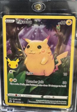 Pokemon Card. Celebrations Pikachu 005/025 Holo Rare Pokemon HP