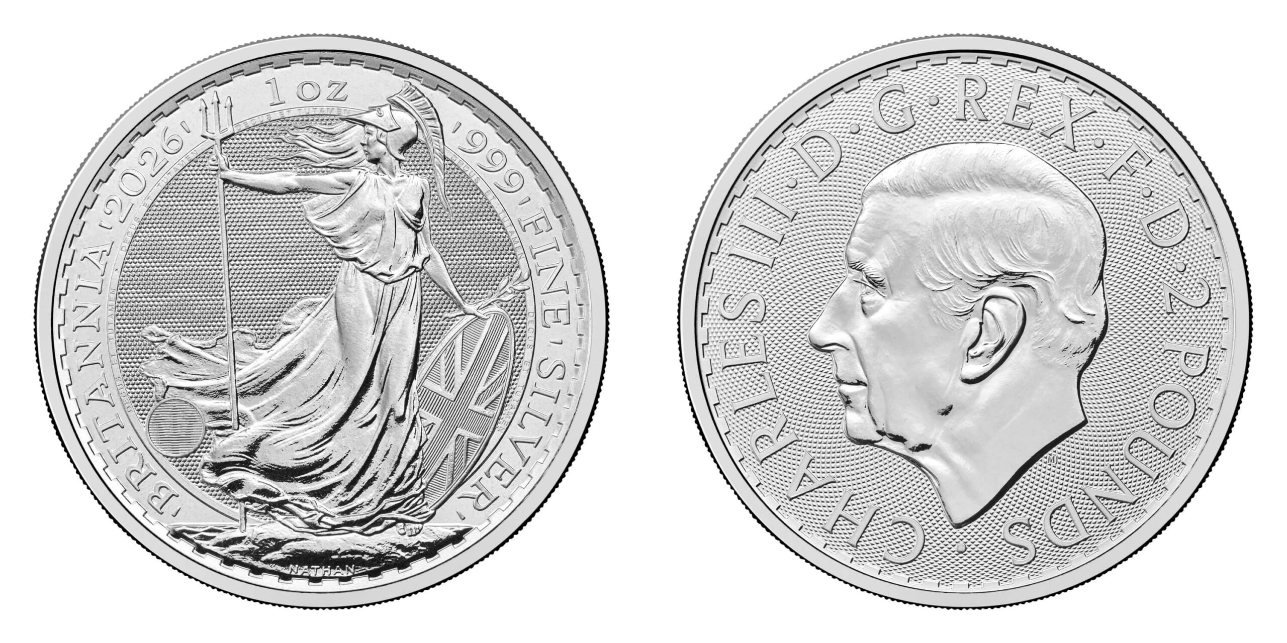 United Kingdom. Silver Britannia. 2026. 1 oz .999