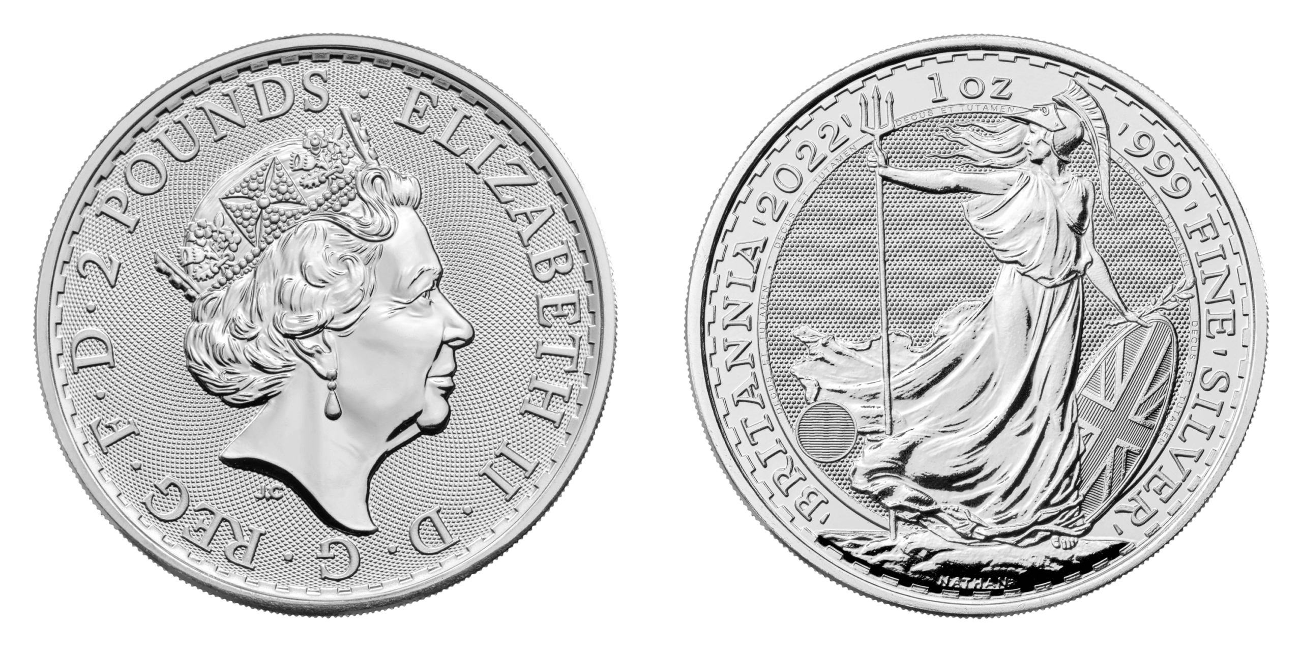 United Kingdom. Silver Britannia. 2022. 1 oz .999.