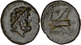 2158 Phoenicia. Arados (Circa 206-51 BC). Æ16