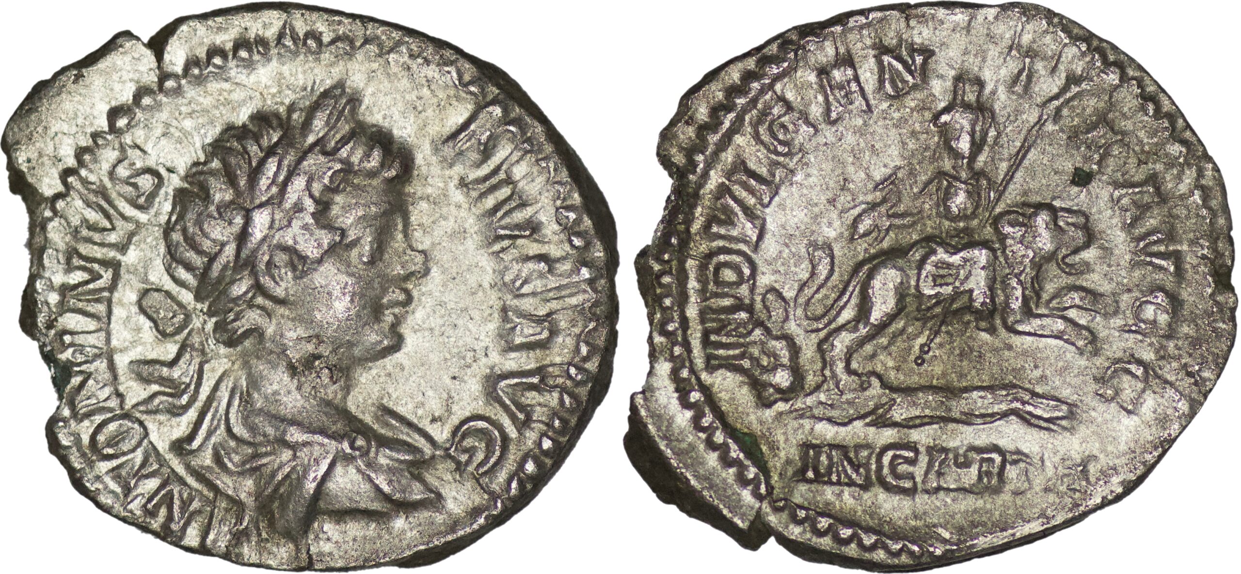 Roman Imperial. Caracalla (AD 198-217). AR Denarius. Rome. 203 AD